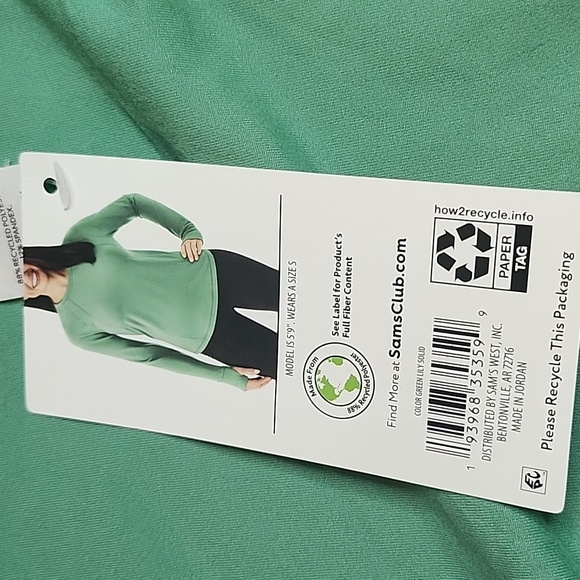 NWT Brushed Long Sleeve Tee - Picture 5 of 7